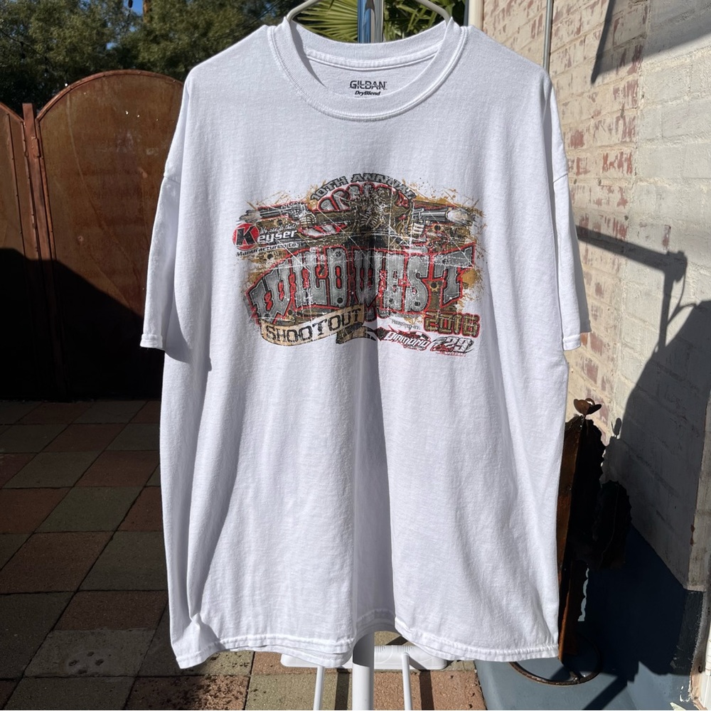 2016 Wild West Shootout Race TShirt - Size 2XL